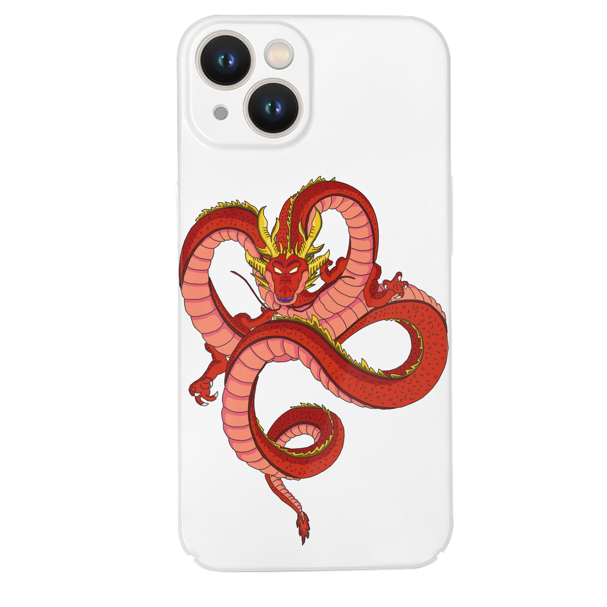 （画像用） ドラゴンボール 神龍 シェンロン DRAGON BALL Shenron 【iPhone 14シリーズ対応】ハードケース